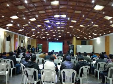 Inauguración de la semana del Colegio de Ingenieros Civiles de Chuquisaca