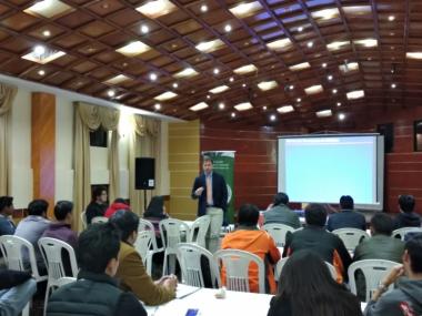 Inauguración de la semana del Colegio de Ingenieros Civiles de Chuquisaca